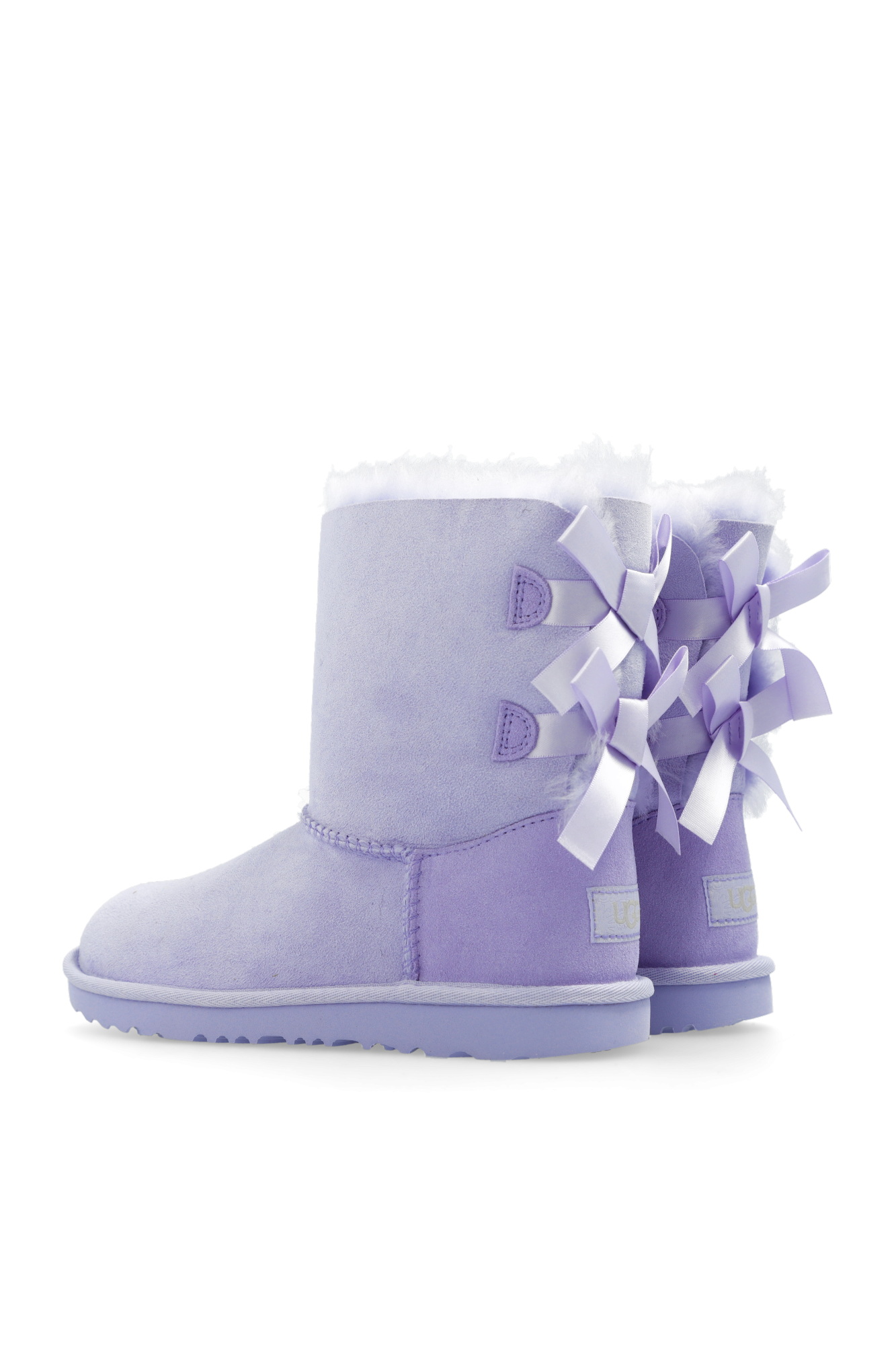 Ugg boots hotsell purple bow